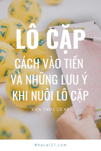 Lô cặp cách vào tiền và những lưu ý khi nuôi lô cặp